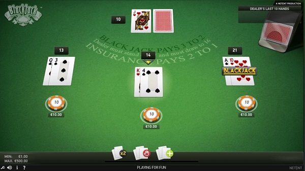 Blackjack Online