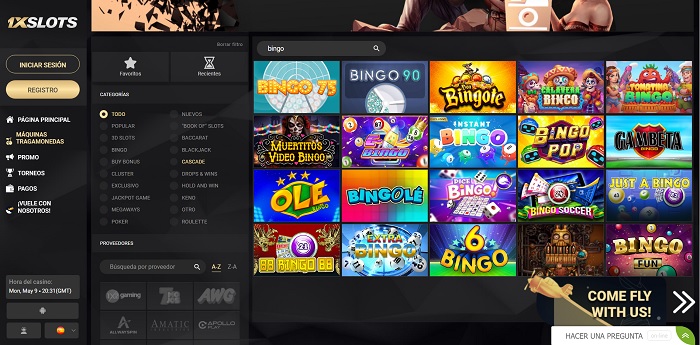 Oferta de bingo de 1xslots Oferta de bingo de 1xslots