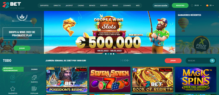 Tragamonedas online en 22Bet Tragamonedas online en 22Bet