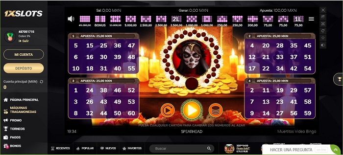 Muertitos bingo Muertitos bingo